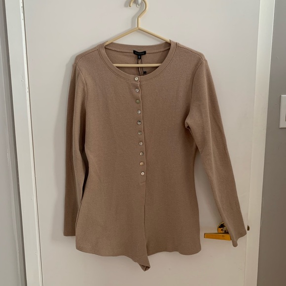 [L] NWT - DYNAMITE Veneto waffle romper - Picture 6 of 12